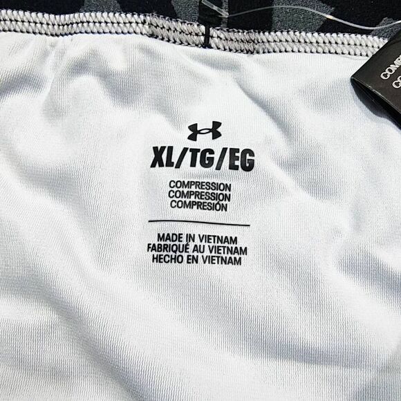 Under Armour Heat Gear Message Compression Shorts -B - Picture 6 of 6